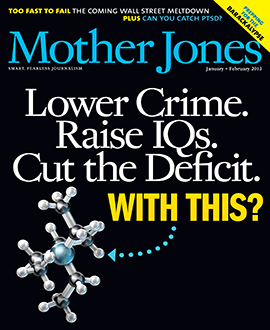 Mother Jones Magazine - Cover